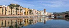 Village de Bosa en Sardaigne