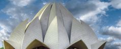 Architecture Lotus Temple Temple Building New Delhi