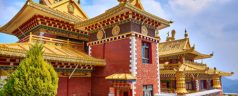 Thrangu,Tashi,Yangtse,Monastery,In,Namo,Buddha,,Dhulikhel,,Nepal