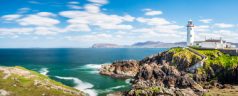 Lighthouse,Panorama,In,Ireland,sea,,Ocean,,Coast,,Atlantic,,Cliffs,,Rock,,Landscape,